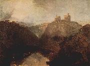 Joseph Mallord William Turner Castle von Kilgarran am Twyvey Sweden oil painting artist